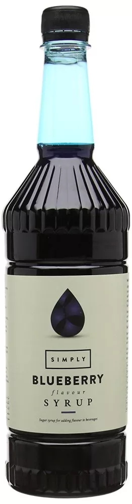 Simply Blueberry Syrup - 1 Litre - Coffee Supplies